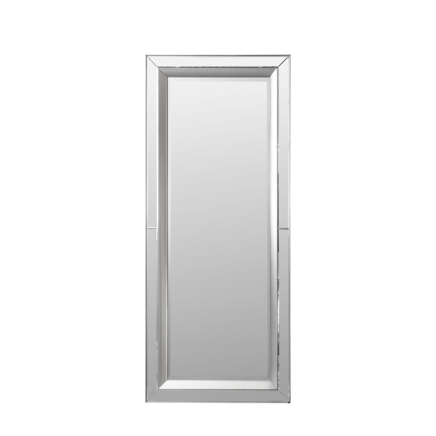 Madrid Leaner Mirror 690x30x1580mm (Silver) Home Store Living