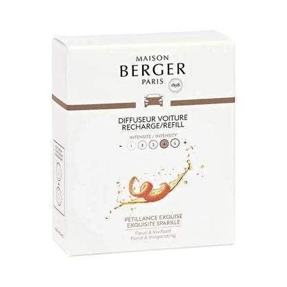 Maison Berger Car Diffuser Refill, Exquisite Sparkle Home Store Living