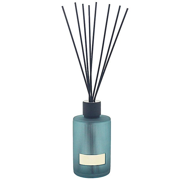 500ml Frozen Pear Reed Diffuser - Frosted Round Ribbed Bottle Lesser & Pavey Ltd