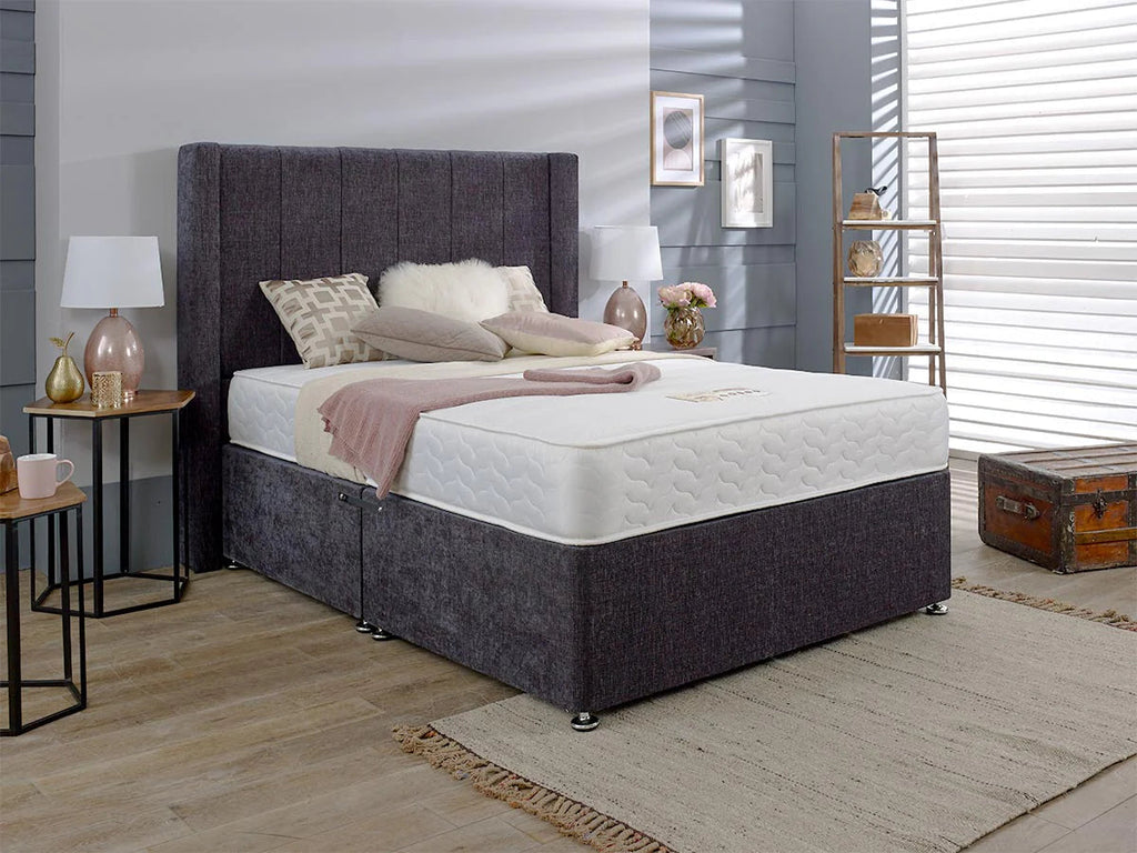 Memory Pocket Plus 1000 Divan Bed Set Home Store Living