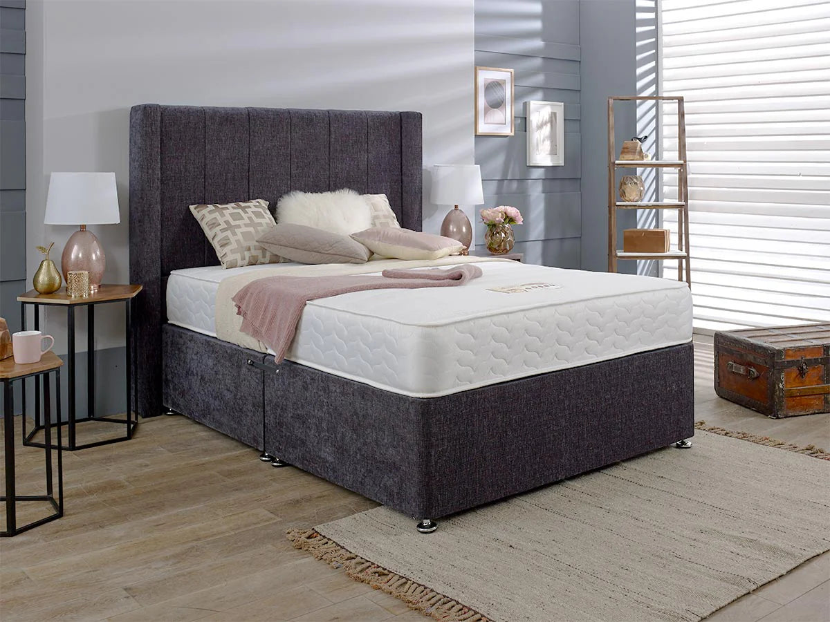 Memory Pocket Plus 1000 Divan Bed Set Home Store Living