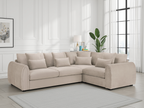 Mirabel Mocha Left/ Right-Facing Corner Sofa Beehive
