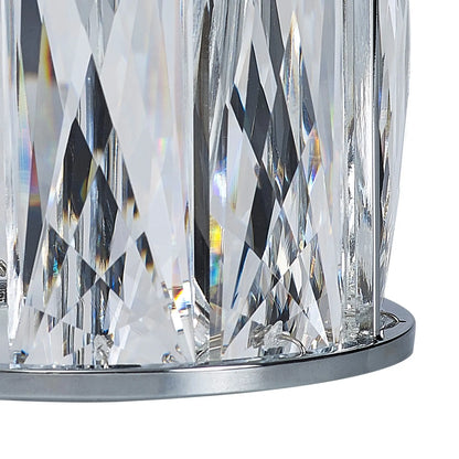 Eleonora 10.8cm Non-Electric Chrome / Clear Crystal Shade (A), Home Store Living