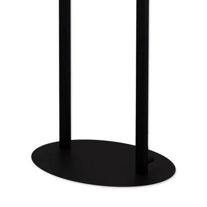 Elisa Floor Lamp, 3 Ring, 25W LED, 3200K, 1375lm, Satin Black / Gold, 3yrs Warranty Home Store Living