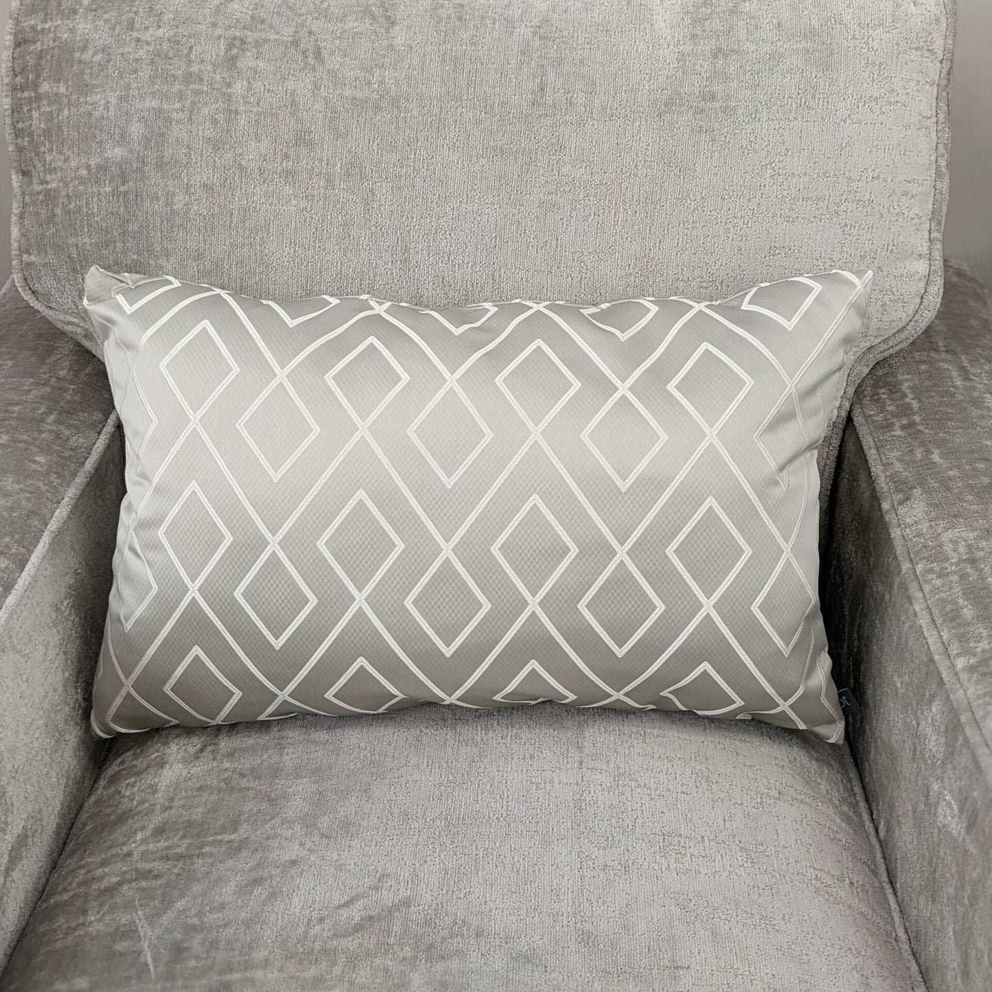 Pivot Geometric Cushion in Canvas Home Store Living