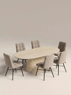 Elvi Brown Dining Chairs (Set of 2) YS Interiors