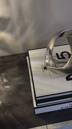 Silver Aluminium Knot Ornament