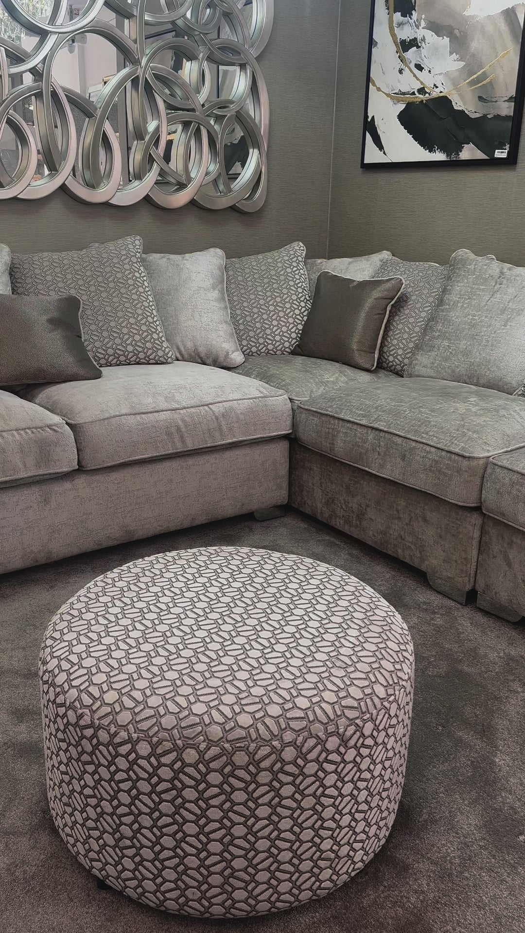 Dollie Accent Nesting Footstools (Set of 3)