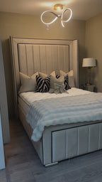 Florence Wings Bed & 2m Split Headboard