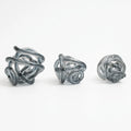 Iridescent 12cm Glass Knot (Set of 3) Ornaments Premier Housewares LTD