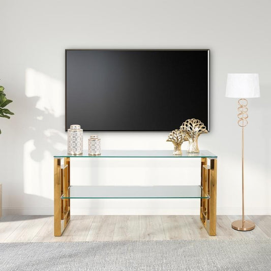 Apex Gold Entertainment Unit Home Store Living