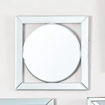 Michigan circle mirror wall art Home Store Living