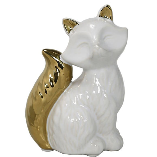 Luxury Ceramic White Animal Ornament Home Store Living