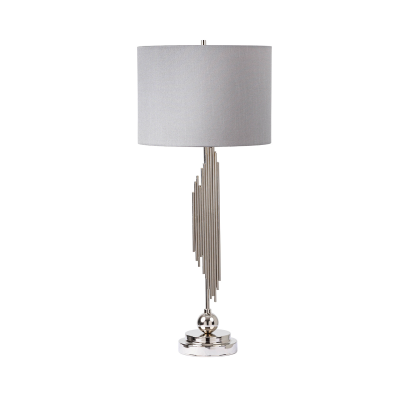 Cohen Table Lamp with Grey Shade Home Store Living