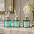 3X 50ML DIFFUSERS SET BASIL/ ENGLISH PEAR /FREESIA OUD Lesser & Pavey Ltd