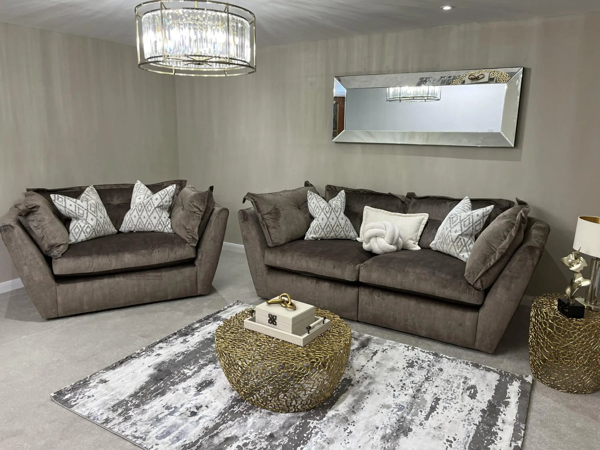 Sully Truffle Sofa Range Home Store Living