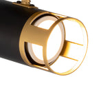 Sofia 1 Light Spotlight GU10, Black / Painted Gold Home Store Living