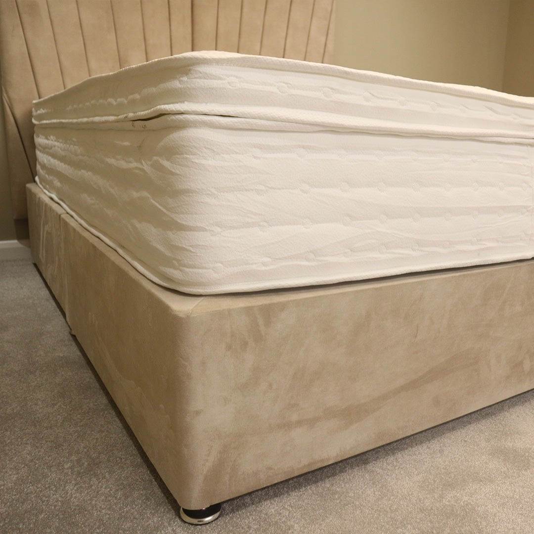 Victoria Premium Almond Panel Bed