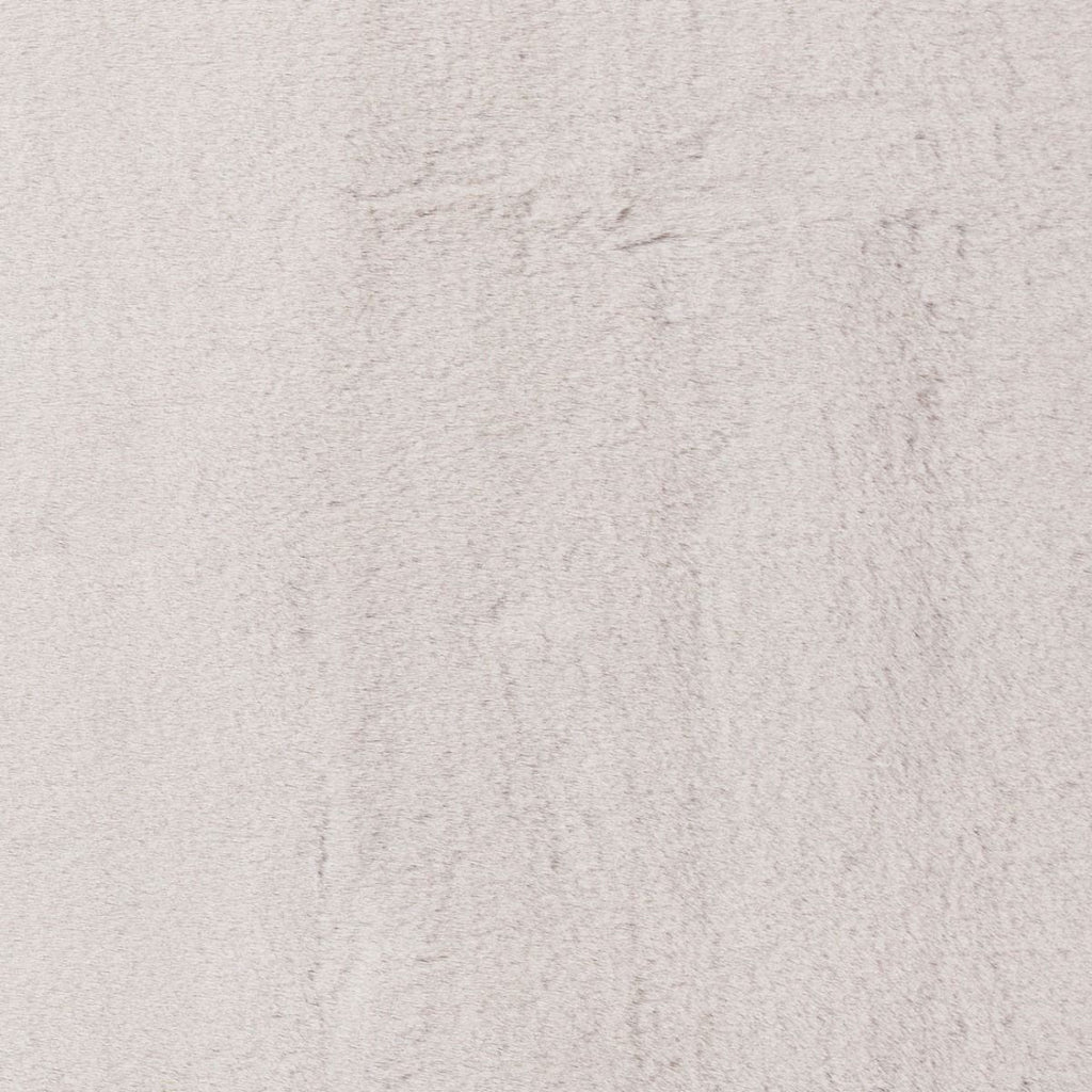 Super Teddy Modern Faux Fur Anti-Shed Silver Rug Think Rug