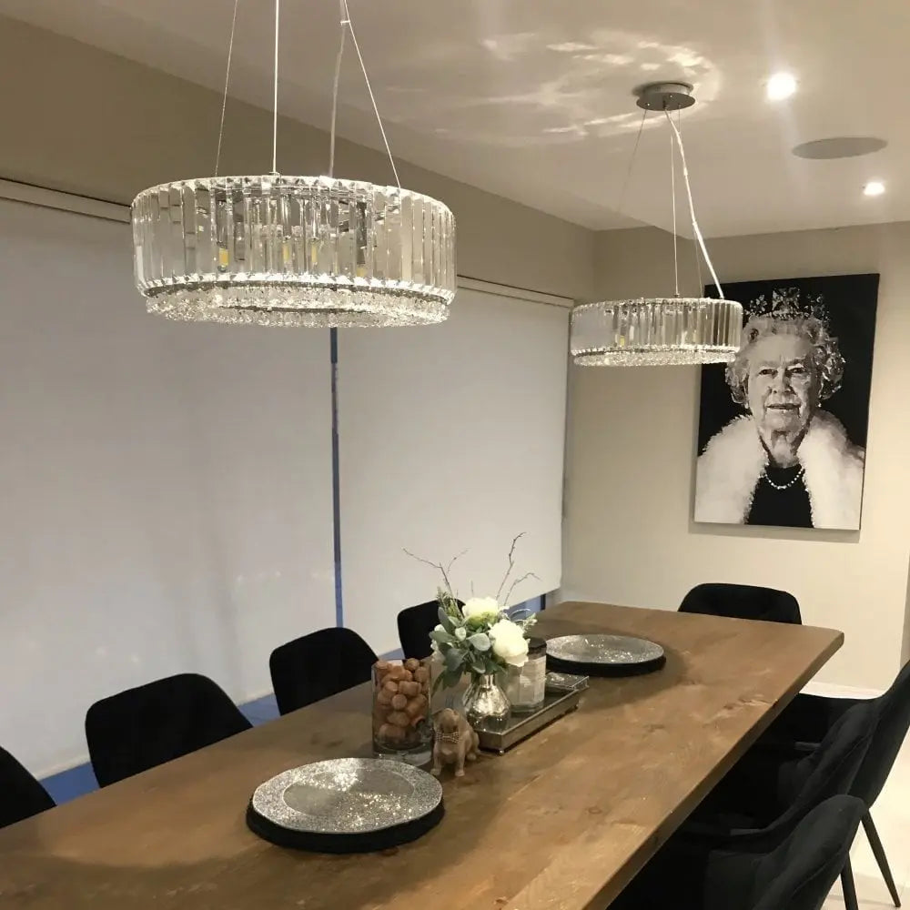 Andora Light Crystal Pendant Light Bravo Lighting