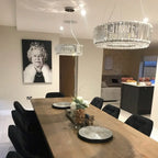 Andora Light Crystal Pendant Light Bravo Lighting