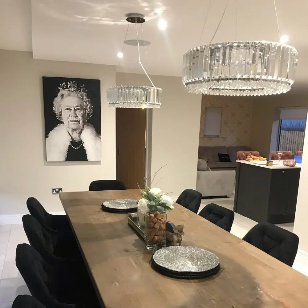 Andora Light Crystal Pendant Light Bravo Lighting