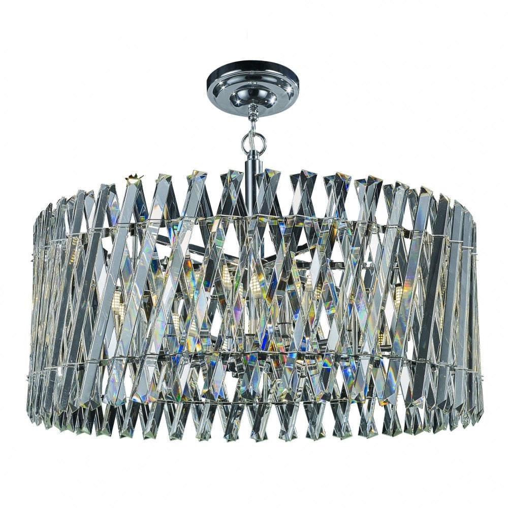Quartz BL14503 12 Light Dual Flush/Pendant Bravo Lighting