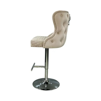 Valente Mink Velvet Bar stool Home Store Living