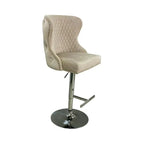 Valente Mink Velvet Bar stool Home Store Living