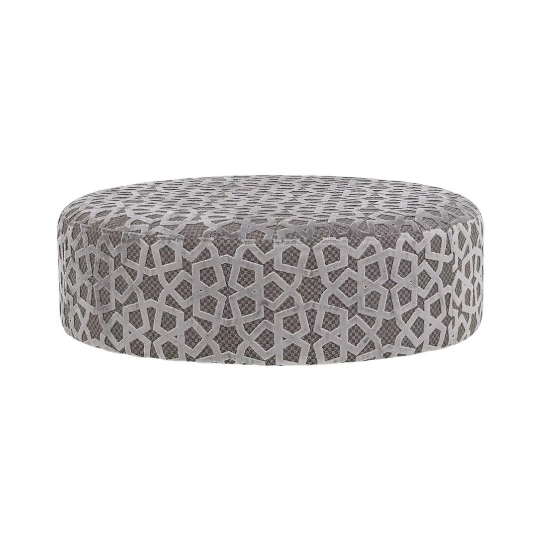 Round Fabric Sofa Footstool Home Store Living