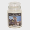 Clean Linen Woodbridge Large Scented Candle Jar (565g) Aromatize